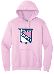 Gildan 18500 Pink hoodie
