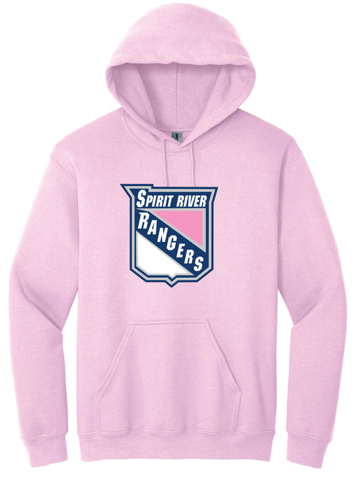 Gildan 18500 Pink hoodie