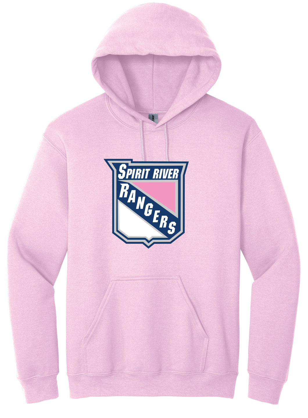 Gildan 18500 Pink hoodie