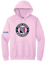 Load image into Gallery viewer, Gildan 18500 Pink hoodie