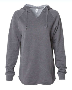 Hoodies - Independent Trading Co. - Women’s Lightweight California Wave Wash Hooded Sweatshirt - PRM2500