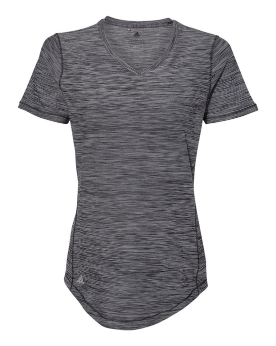 T- shirt s- Adidas - Women's Mèlange Tech V-Neck T-Shirt - A373