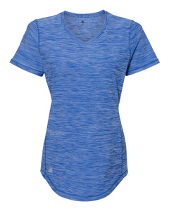 T- shirt s- Adidas - Women's Mèlange Tech V-Neck T-Shirt - A373