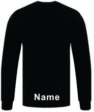Load image into Gallery viewer, ATC™ EVERYDAY COTTON LONG SLEEVE YOUTH TEE. ATC1015Y WITH NAME ON BOTTOM BACK