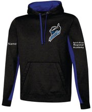 Load image into Gallery viewer, ATC™ GAME DAY™ FLEECE COLOUR BLOCK HOODED SWEATSHIRT. F2011 WITH NAME ON SLEEVE