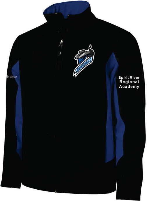 COAL HARBOUR® EVERYDAY COLOUR BLOCK SOFT SHELL YOUTH JACKET. Y7604