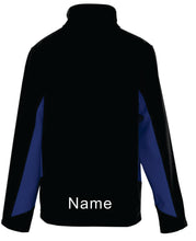 Load image into Gallery viewer, COAL HARBOUR® EVERYDAY COLOUR BLOCK SOFT SHELL YOUTH JACKET. Y7604 WITH NAME ON BOTTOM BACK