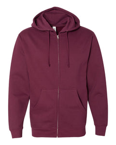 Hoodies - Independent Trading Co. - Midweight Full-Zip Hooded Sweatshirt - SS4500Z