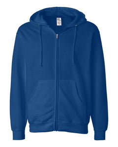 Hoodies - Independent Trading Co. - Midweight Full-Zip Hooded Sweatshirt - SS4500Z