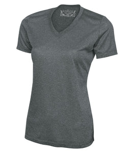 T-shirts ATC™ PRO TEAM HEATHER ProFORMANCE V-NECK LADIES' TEE. L3517