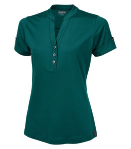 Polo shirts OGIO® GAZE LINEAR LADIES' HENLEY. LOG1141